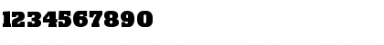 Download GutsICG Regular Font Numeric Preview