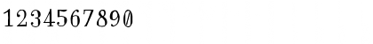 Download Handwriter Regular Font Numeric Preview