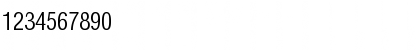 Download Helvetica Condensed Light Font Numeric Preview