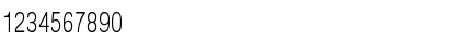 Download Helvetica Light Condensed Font Numeric Preview