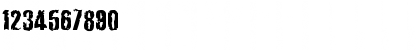 Download Cabeen Crappy Font Numeric Preview