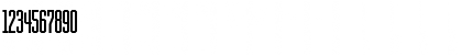 Download HeraldGothic BoldSmallCaps Font Numeric Preview