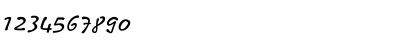 Download Ileobelix Regular Font Numeric Preview