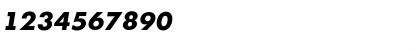 Download Ilimerick ExtraBold Font Numeric Preview