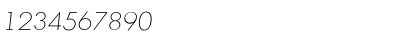 Download Imontreal Xlight Font Numeric Preview