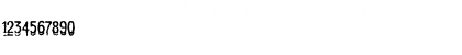 Download IndecisionBasic Regular Font Numeric Preview