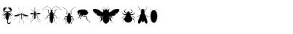 Download Insectile Solid Font Numeric Preview