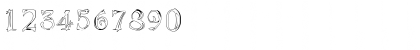 Download InvacuoBones Regular Font Numeric Preview