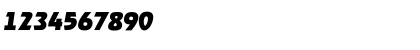 Download Iragtime ExtraBold Font Numeric Preview