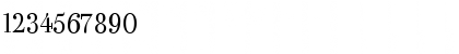 Download Ironbridge Roman Font Numeric Preview