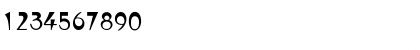 Download Japanette Regular Font Numeric Preview