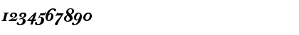 Download J Baskerville T Med Bold Italic Font Numeric Preview