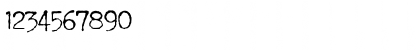 Download JohnDoe Regular Font Numeric Preview