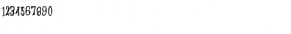 Download JungleJuice Regular Font Numeric Preview