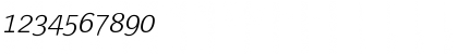 Download Juvenis Light Light Italic Font Numeric Preview