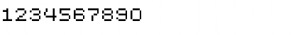 Download Caliper Wide Font Numeric Preview