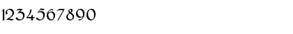 Download CallifontsF55PostScript Regular Font Numeric Preview