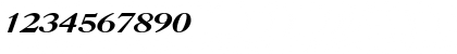 Download Uk_Caslon Bold Italic Font Numeric Preview