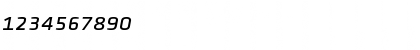 Download Klavika Reg Caps Italic Font Numeric Preview