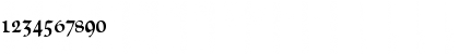 Download CallifontsF66TrueType Regular Font Numeric Preview