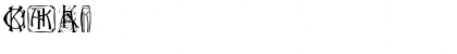 Download KonanurKaps Regular Font Numeric Preview