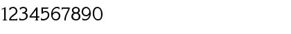 Download Korinna Regular Font Numeric Preview
