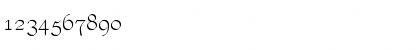 Download Kumulus Regular Font Numeric Preview