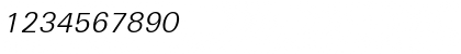 Download Ultimate-Serial-Light RegularItalic Font Numeric Preview