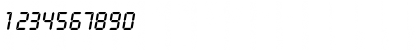 Download LCD BQ Regular Font Numeric Preview