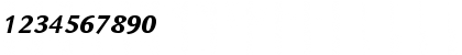 Download Legacy Sans ITC Std Bold Italic Font Numeric Preview