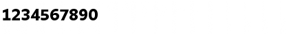 Download Legato TF Bold Font Numeric Preview
