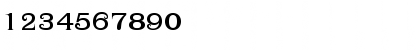 Download LehmannC Regular Font Numeric Preview