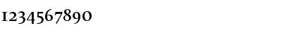 Download LeMondeLivre Demi Oldstyle Figures Font Numeric Preview