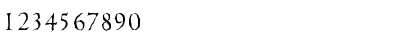 Download CambridgeAntique-Light Regular Font Numeric Preview
