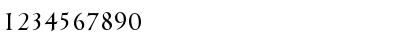 Download CambridgeSerial Regular Font Numeric Preview