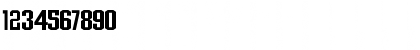 Download LHFOldBlockCondMed Regular Font Numeric Preview