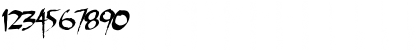Download LHF Scriptana Reg Regular Font Numeric Preview