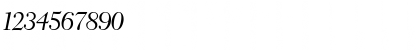 Download Camelia Italic Font Numeric Preview