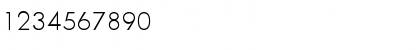 Download Limerick-Light Regular Font Numeric Preview