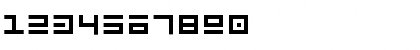 Download LinearFace Regular Font Numeric Preview