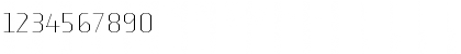 Download Lingua Light Font Numeric Preview