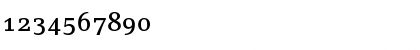 Download LinoLetter Medium Small Caps & Oldstyle Figures Font Numeric Preview