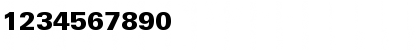 Download LinotypeUnivers BasicBlack Font Numeric Preview