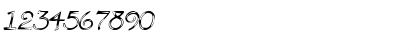 Download CammyCapsDisplay Italic Font Numeric Preview