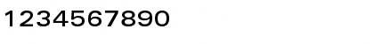 Download LinotypeUnivers ExtdMedium Font Numeric Preview