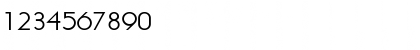 Download Litera-Regular Regular Font Numeric Preview