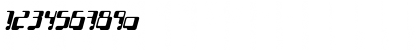Download Localizer SansItalic Font Numeric Preview