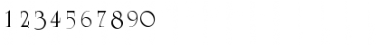 Download London Regular Font Numeric Preview