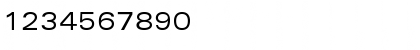 Download LTUnivers 440 ExtdRegular Font Numeric Preview