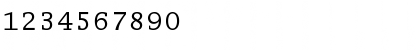 Download Lucida Typewriter Regular Font Numeric Preview